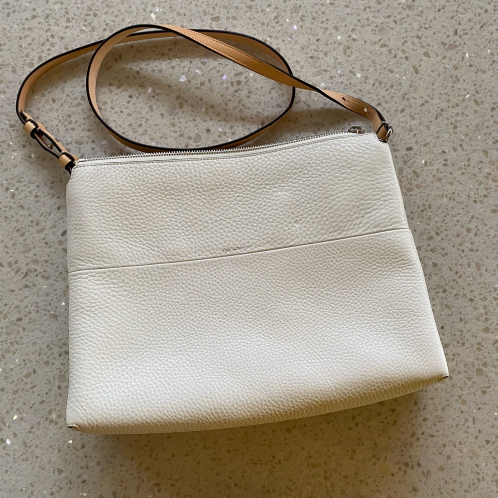 Coach leather shoulder bag